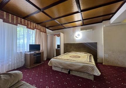 Четырехместный номер комфорт возле бассейна с кухней